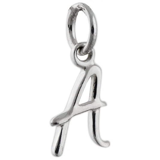 Tiny Initial Letter A Charm