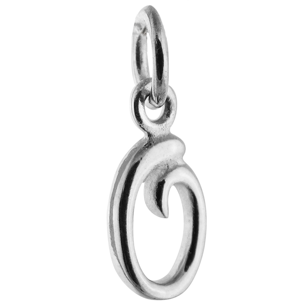 Tiny Initial Letter O Charm