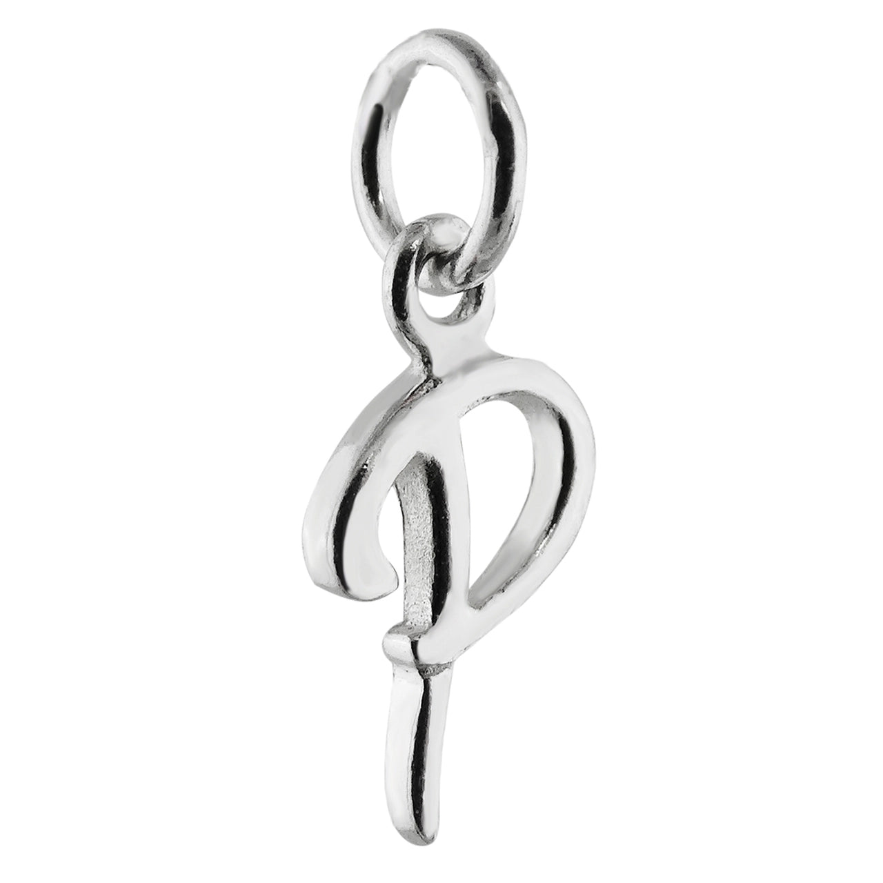 Tiny Initial Letter P Charm