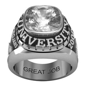 Men's Celebrium Large Traditional Class Ring