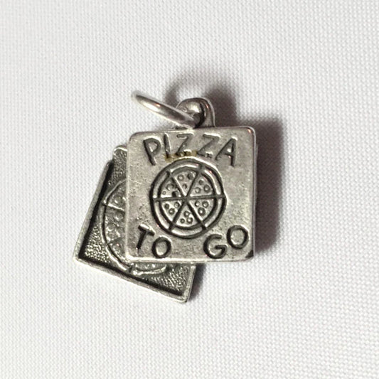 Pizza To Go Box Charm