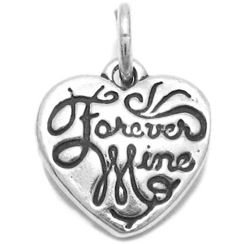 "Forever Mine" Talking Heart Charm