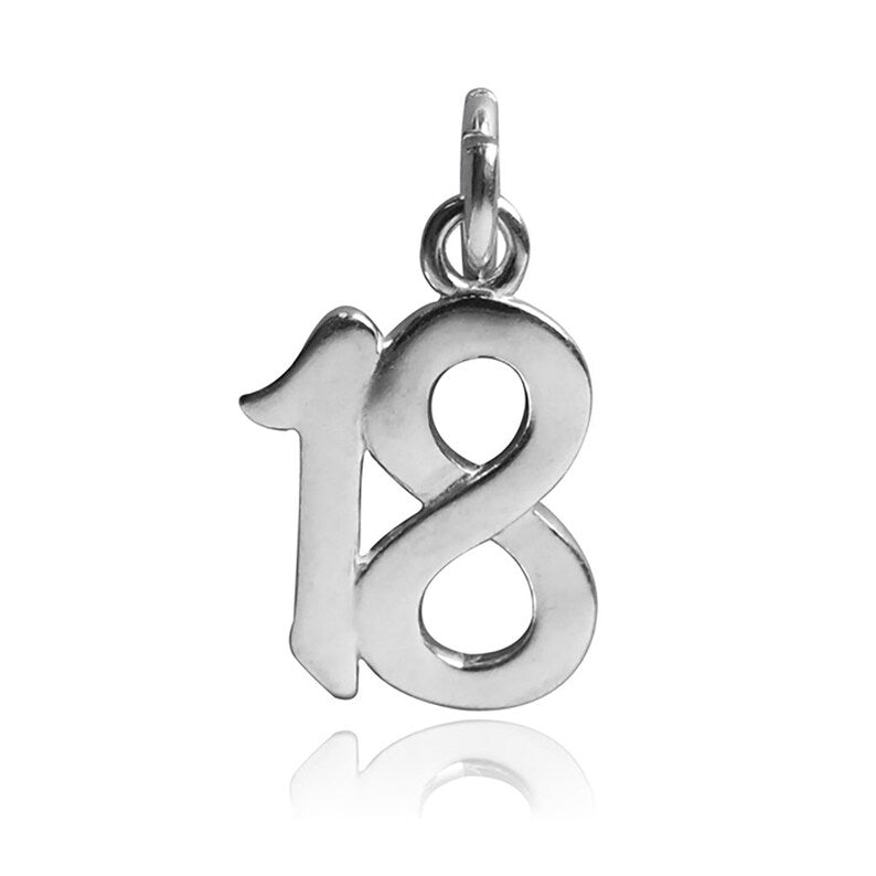 Celebrate - "18" Charm