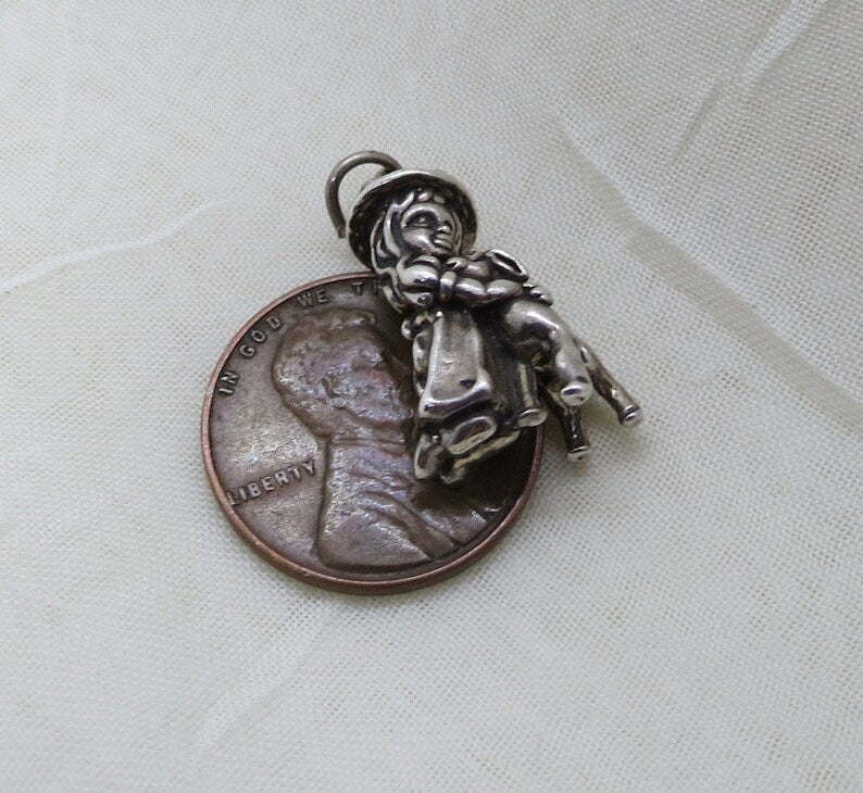 Mary with Little Lamb Charm