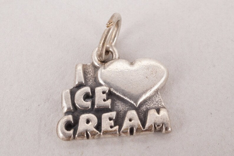 I Heart Ice Cream Charm