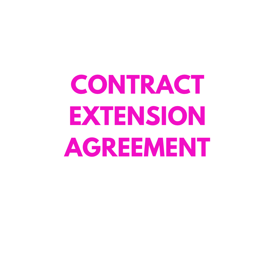 Contract Extension Agreement