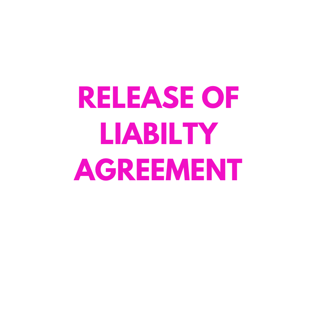 Release of Liability Agreement