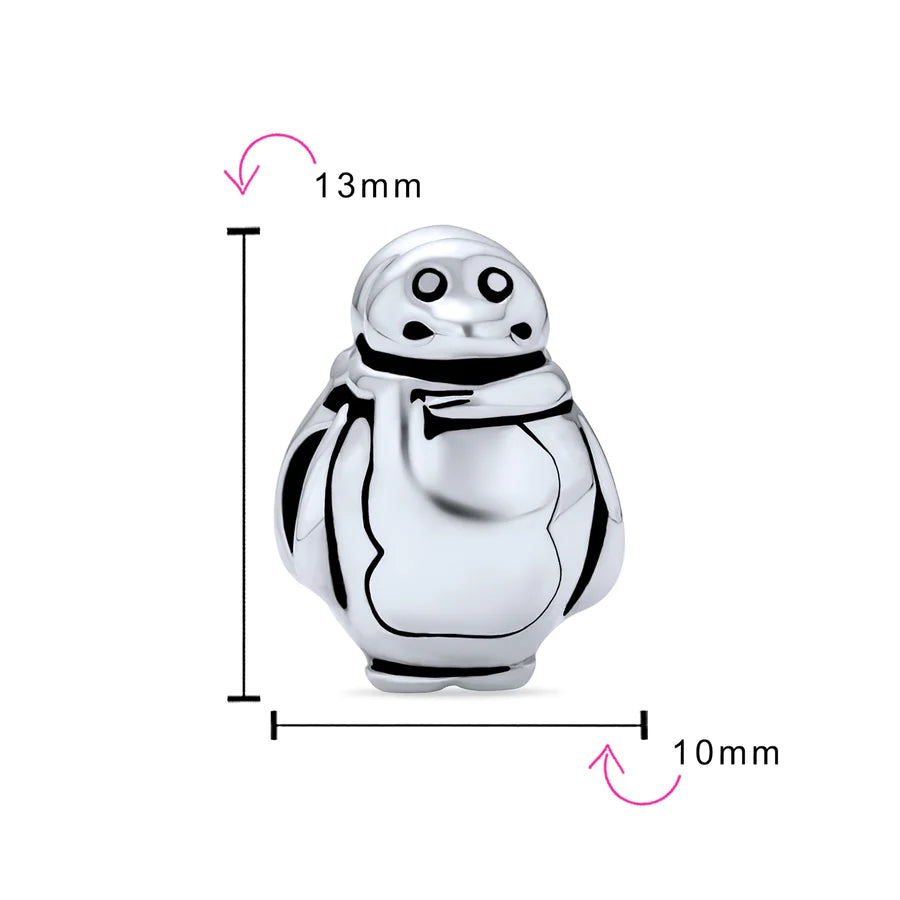 Snowman Bead Charm