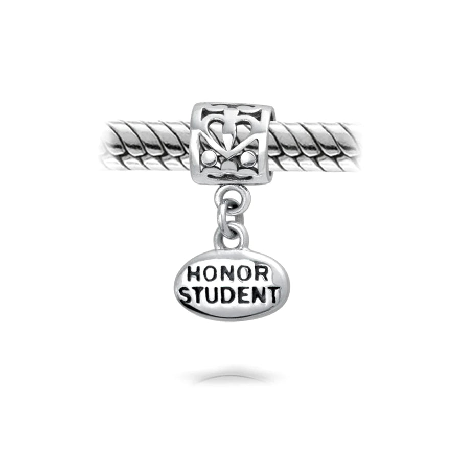 Honor Student Dangle Bead Charm