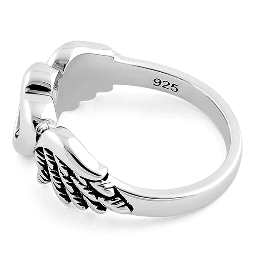 Wings Heart Ring