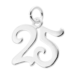 Celebrate - "25" Charm