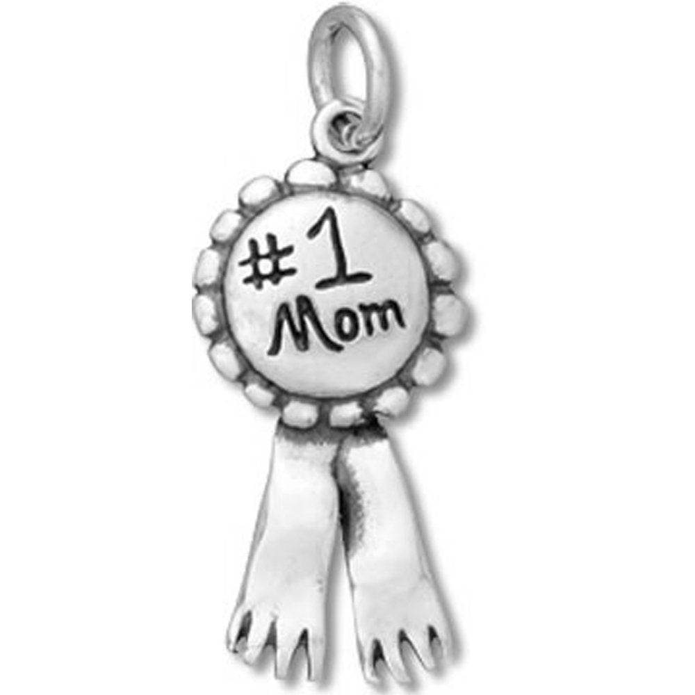 Mom Ribbon Charm