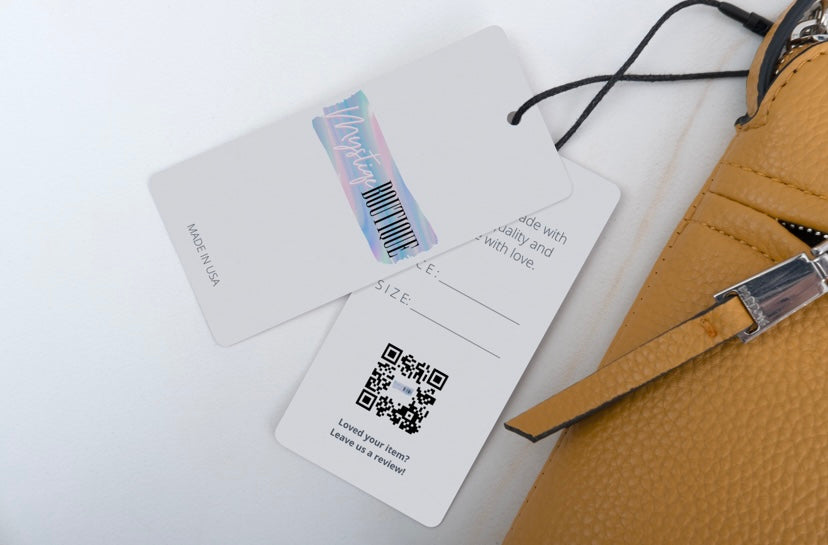 Branding Label Tag Mockup