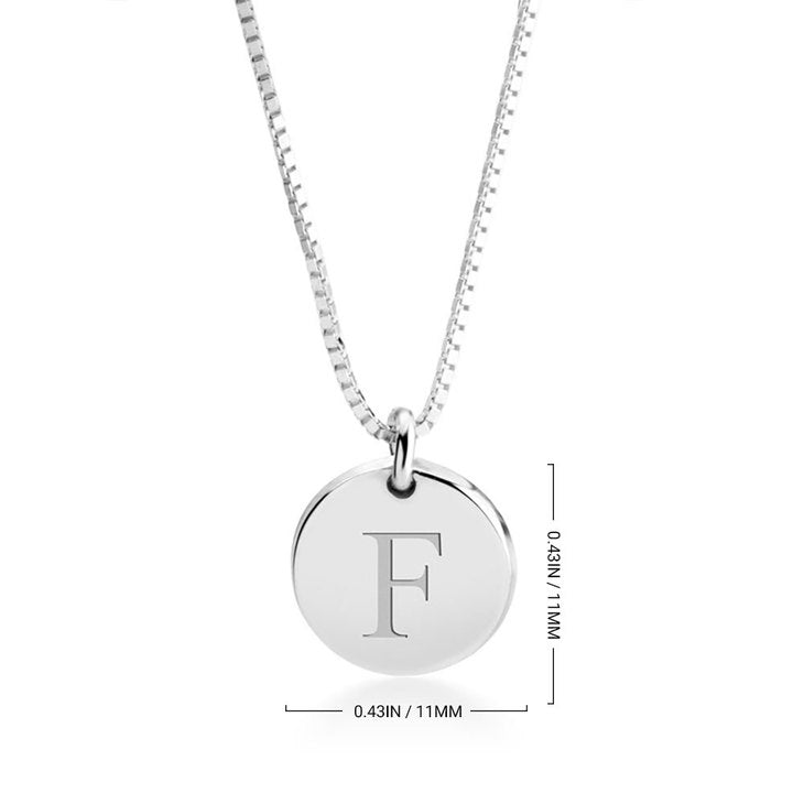 Letter Pendant Necklace