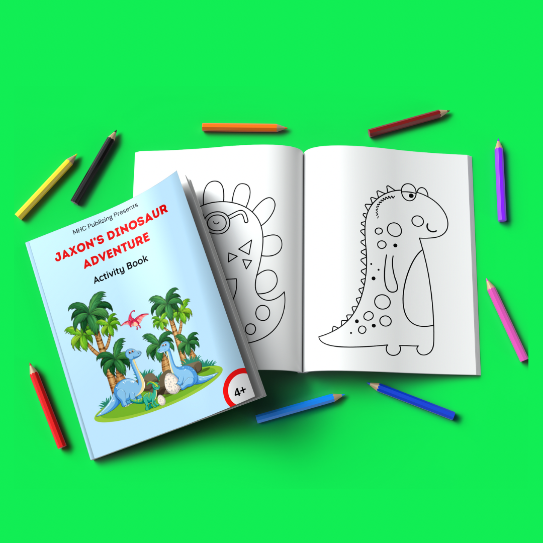 Custom Coloring Book or Children’s Workbook Line