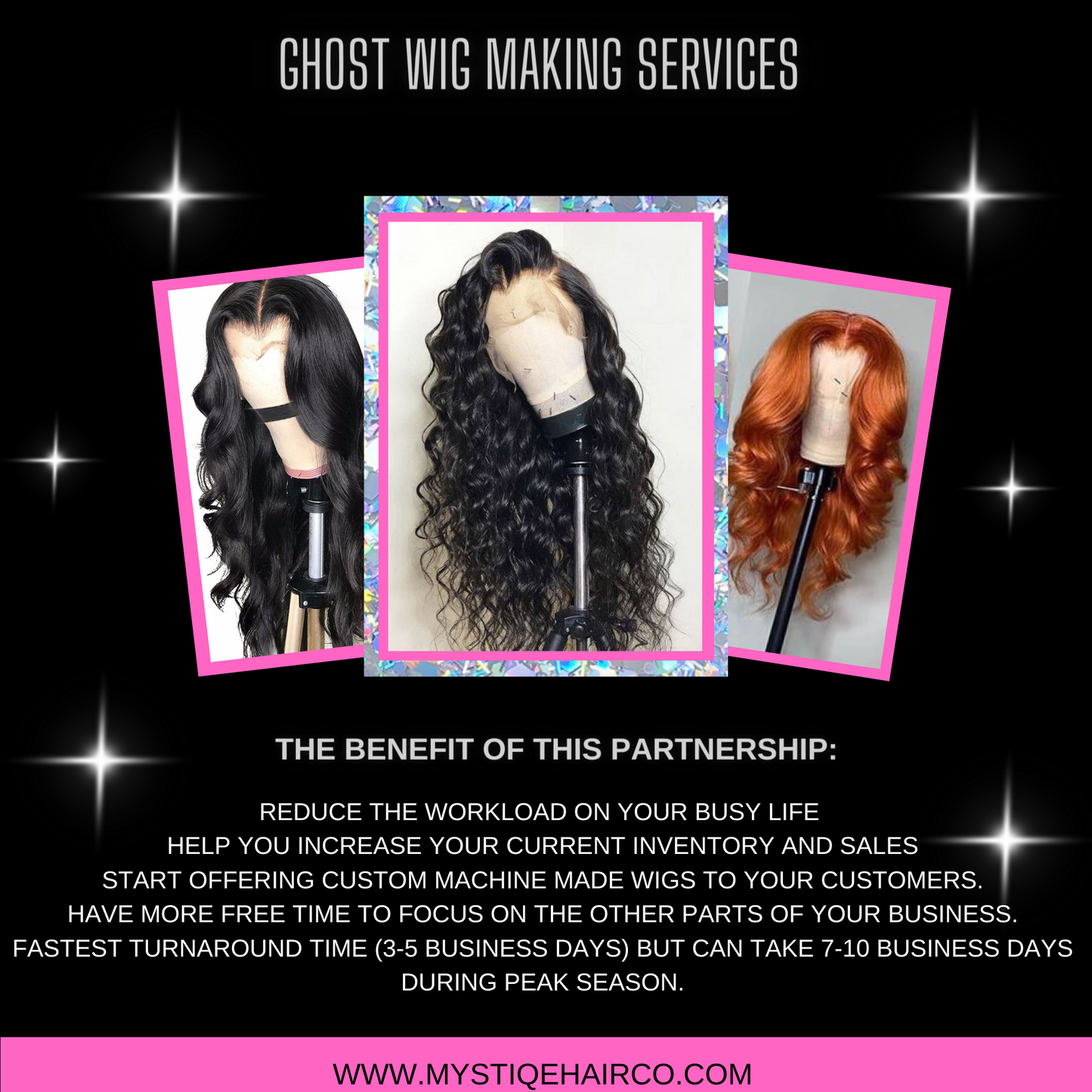 Ghost Wig Making Program