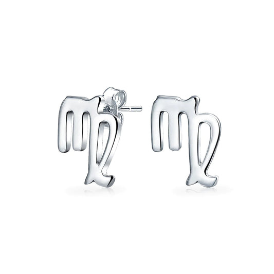 Virgo Zodiac Earrings