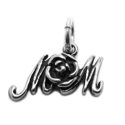 "Mom" Rose Charm