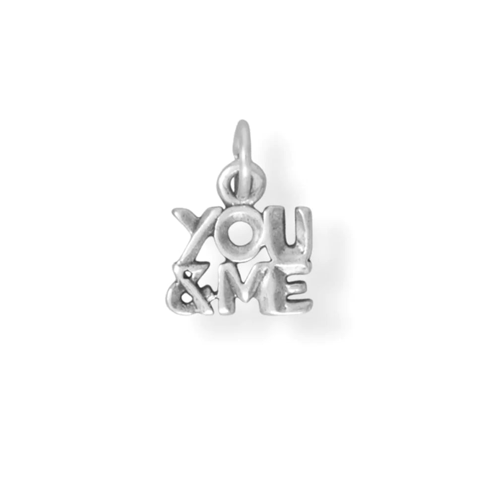 "YOU & ME" Charm