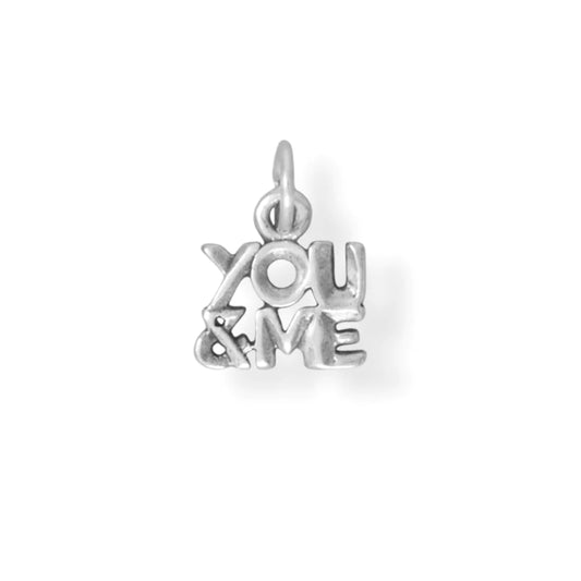 "YOU & ME" Charm