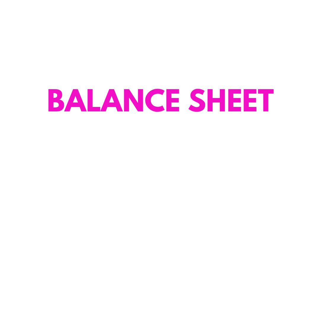 Balance Sheet