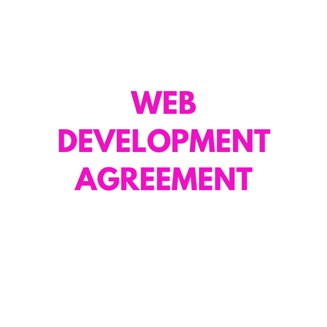 Web Development Agreement