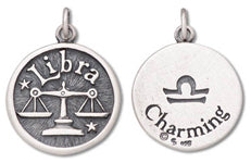 Libra - Charming Zodiac Disk Charm