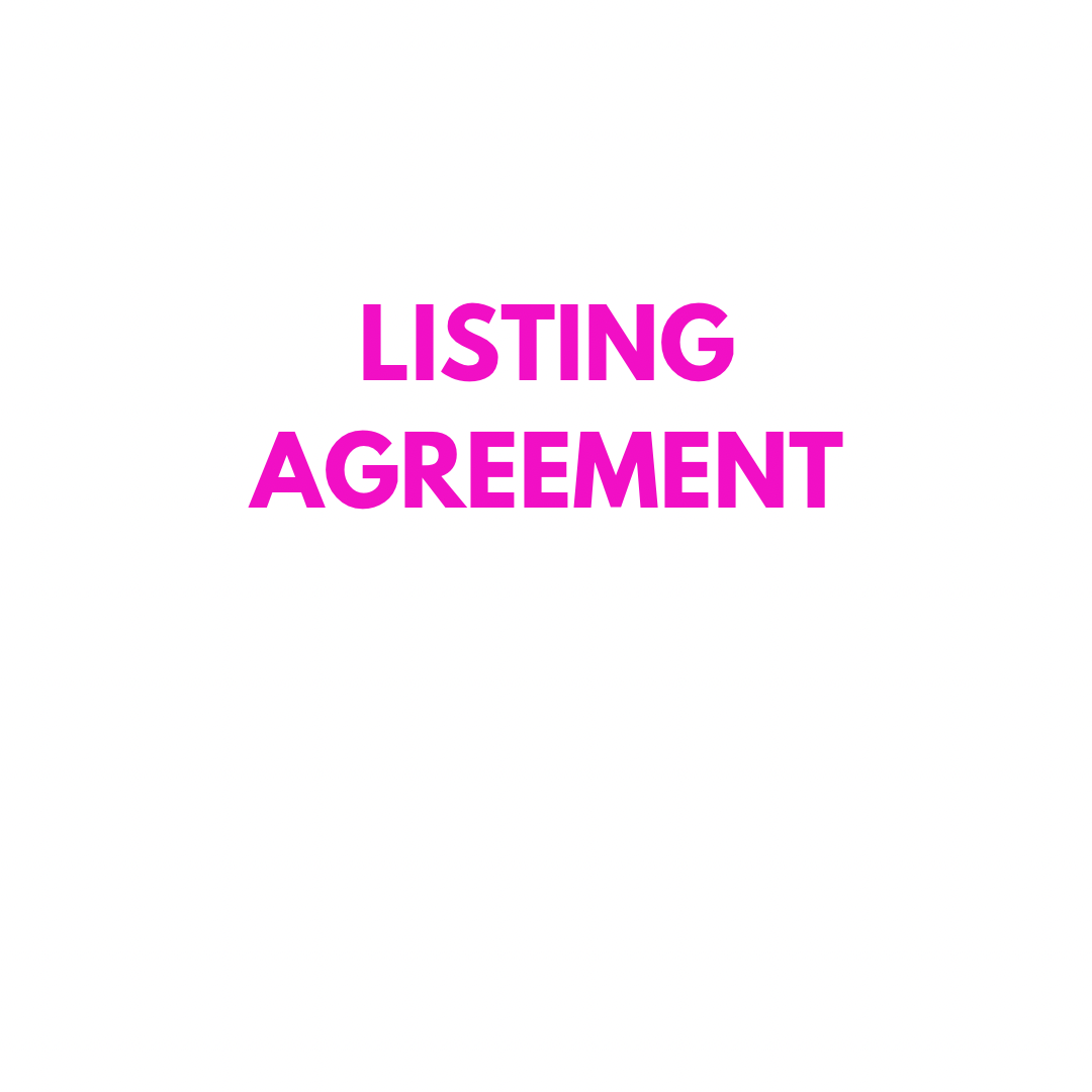 Listing Agreement