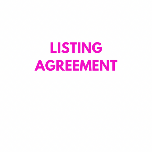 Listing Agreement