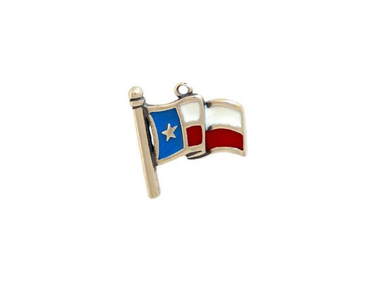 Texas Flag Enamel Charm