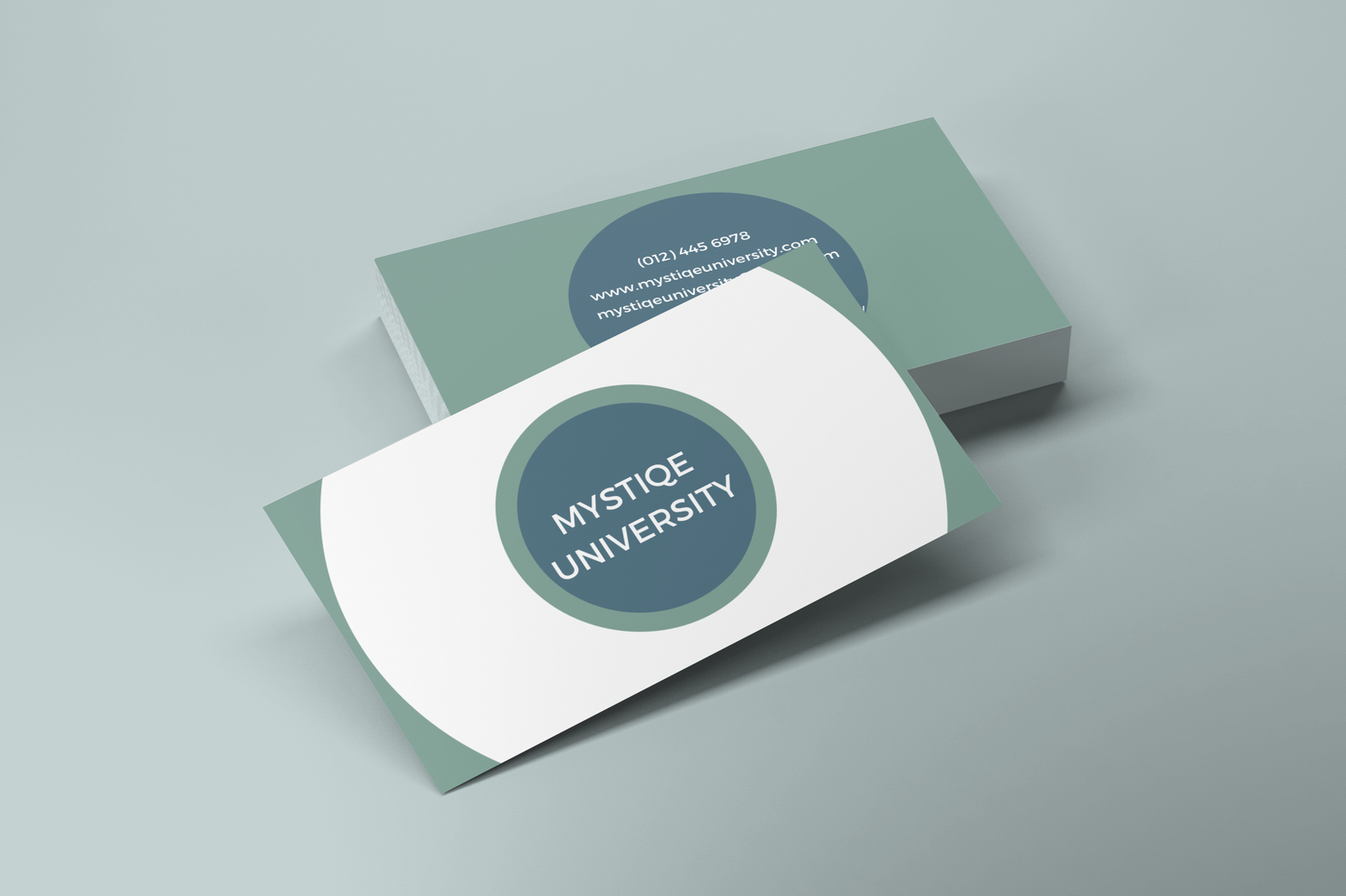 5 Elegant Editable Business Cards