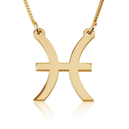 Pisces Zodiac Necklace