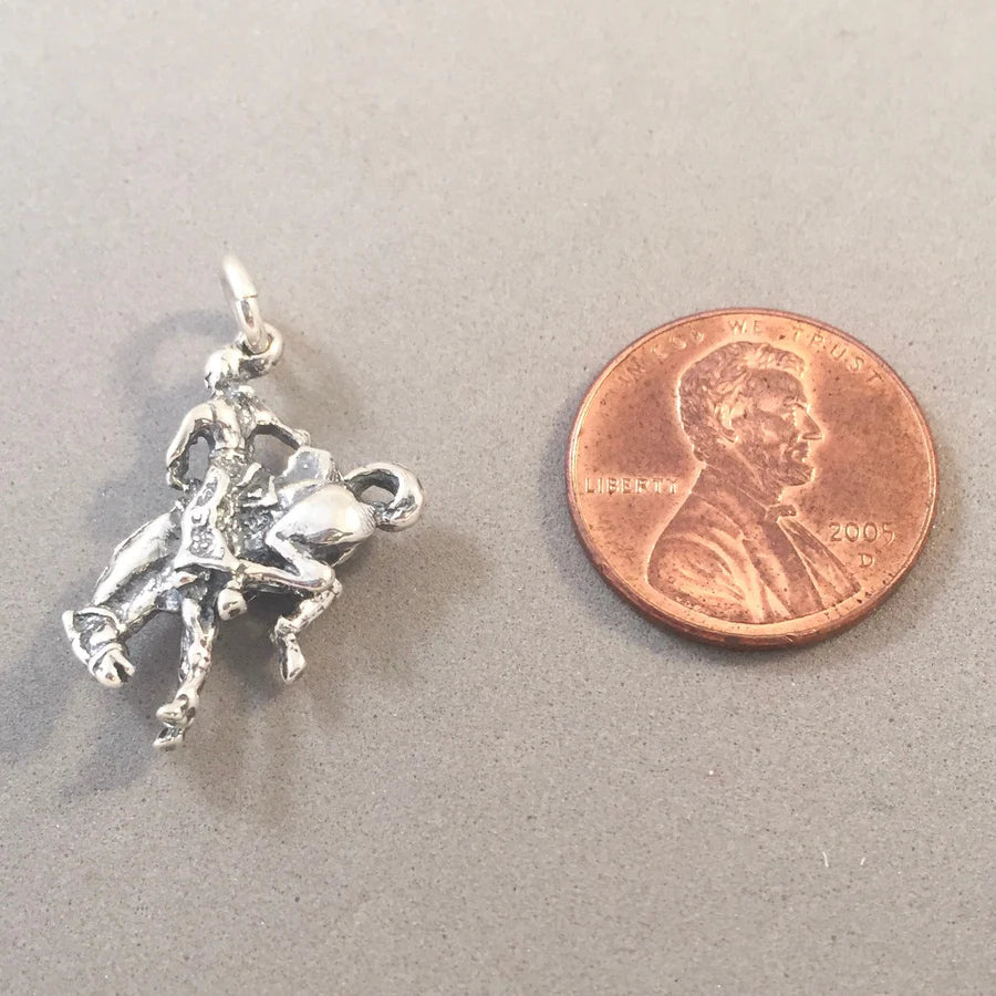 Rodeo Rider Charm