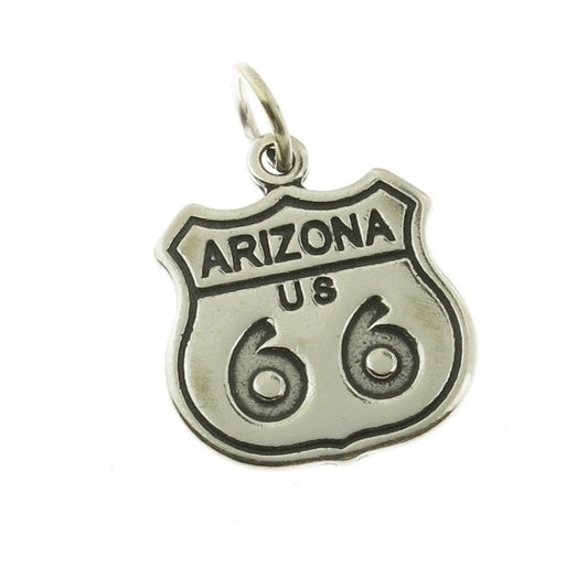 Arizona Route 66 Highway Sign Charm