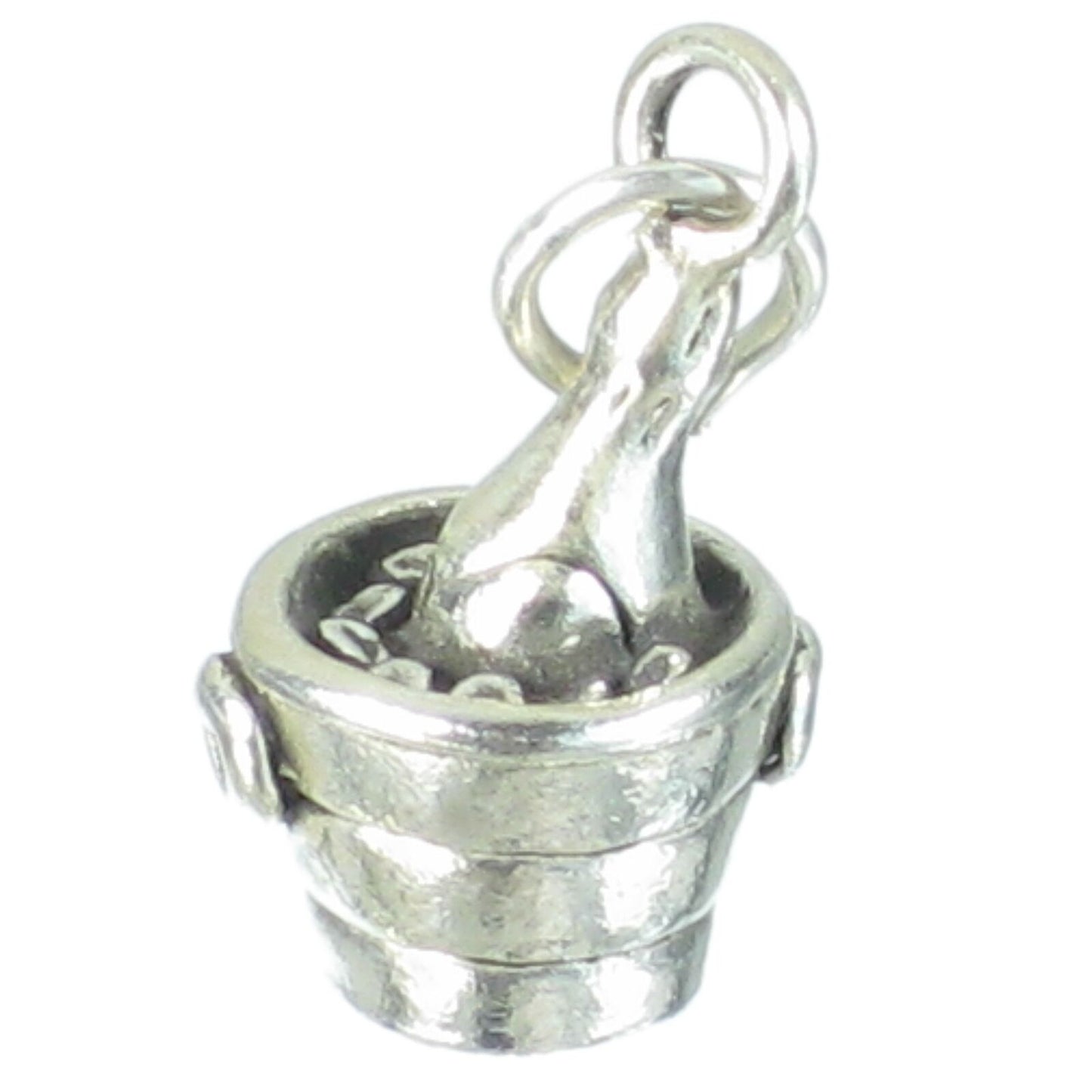 Champagne on Ice charm