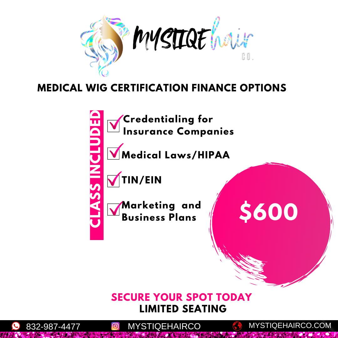 Medical Wig Certification Financing Options