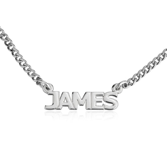 Cuban Link Name Necklace