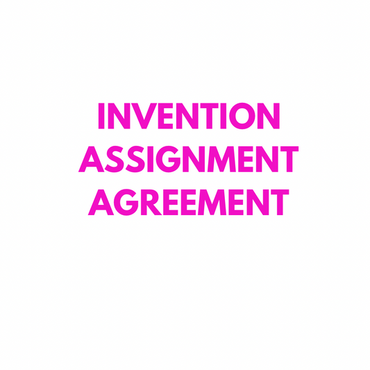 Invention Assignment Agreement