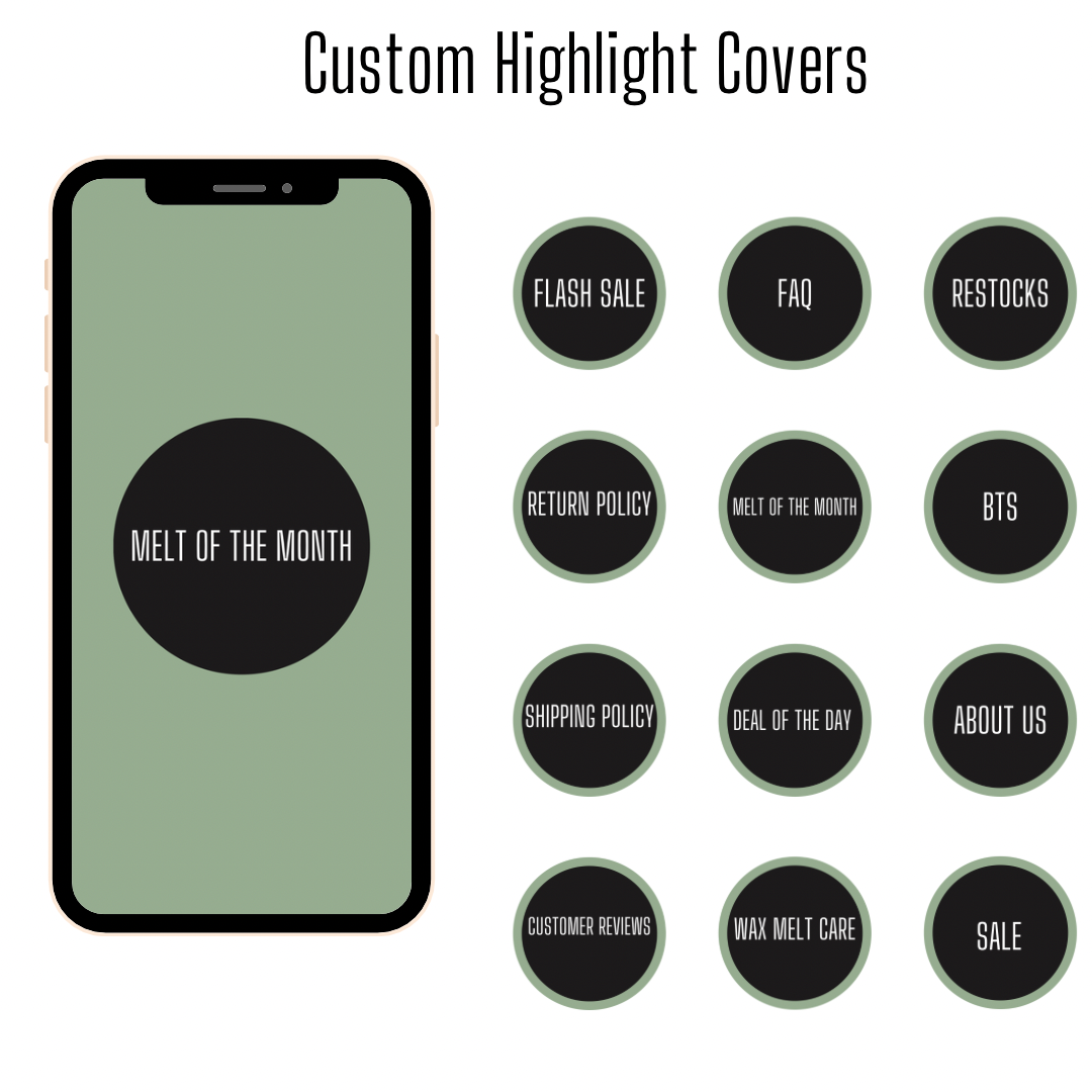 Custom Instagram Highlight Covers