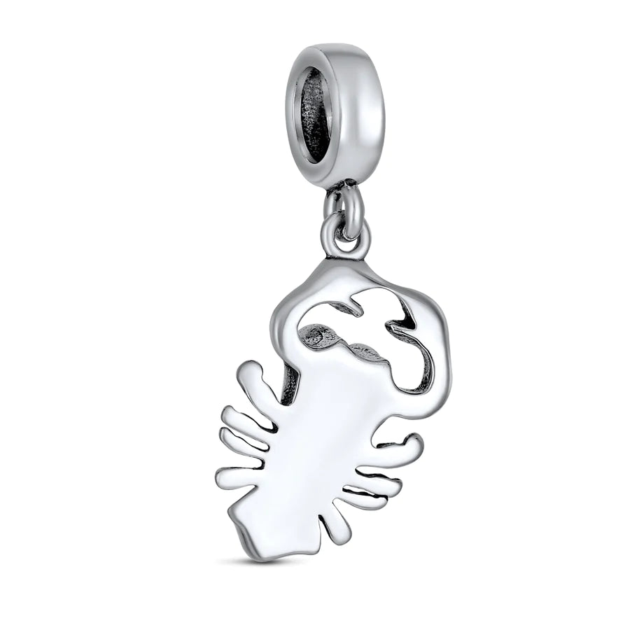 Lobster Dangle Bead Charm