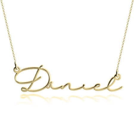 Dainty Script Name Necklace