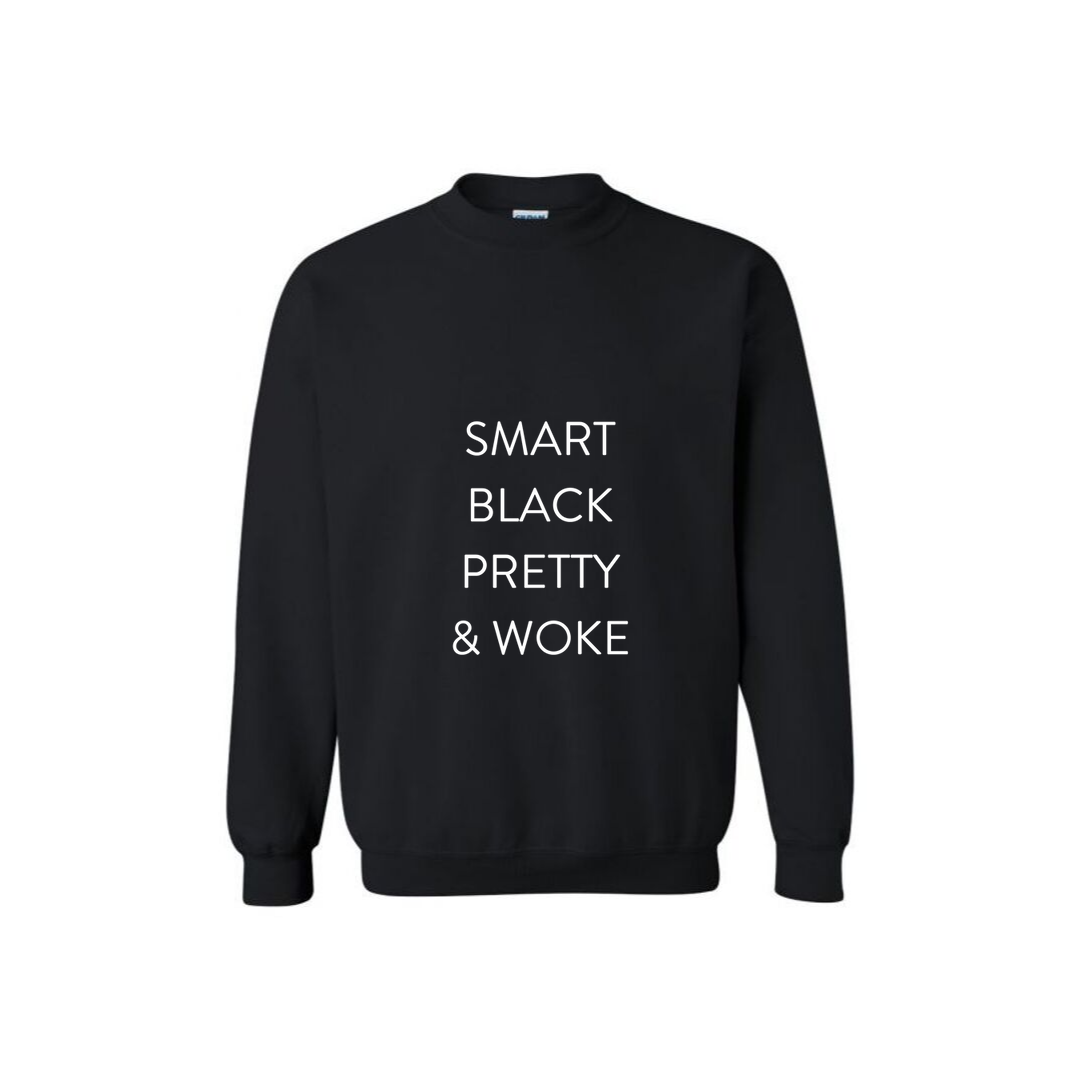 Smart Black Pretty Sweatshirt