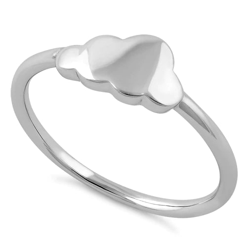 Sterling Silver Cloud Ring