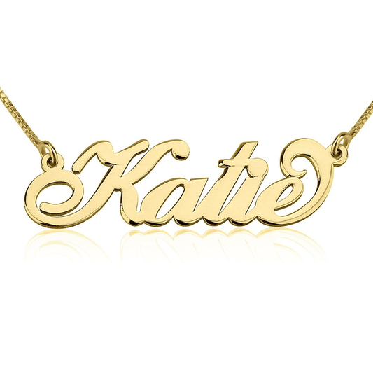 24K Gold Plating Carrie Necklace