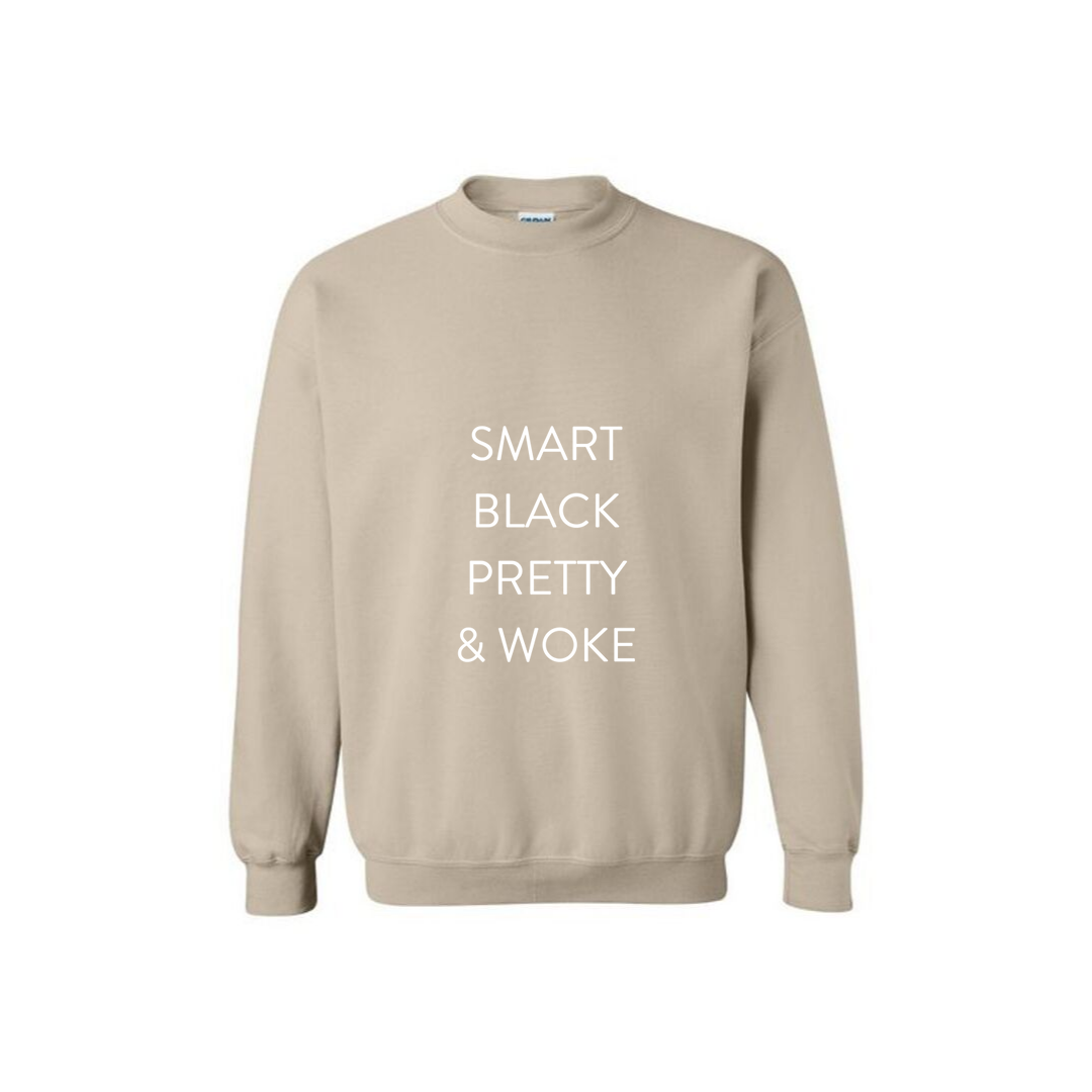 Smart Black Pretty Sweatshirt