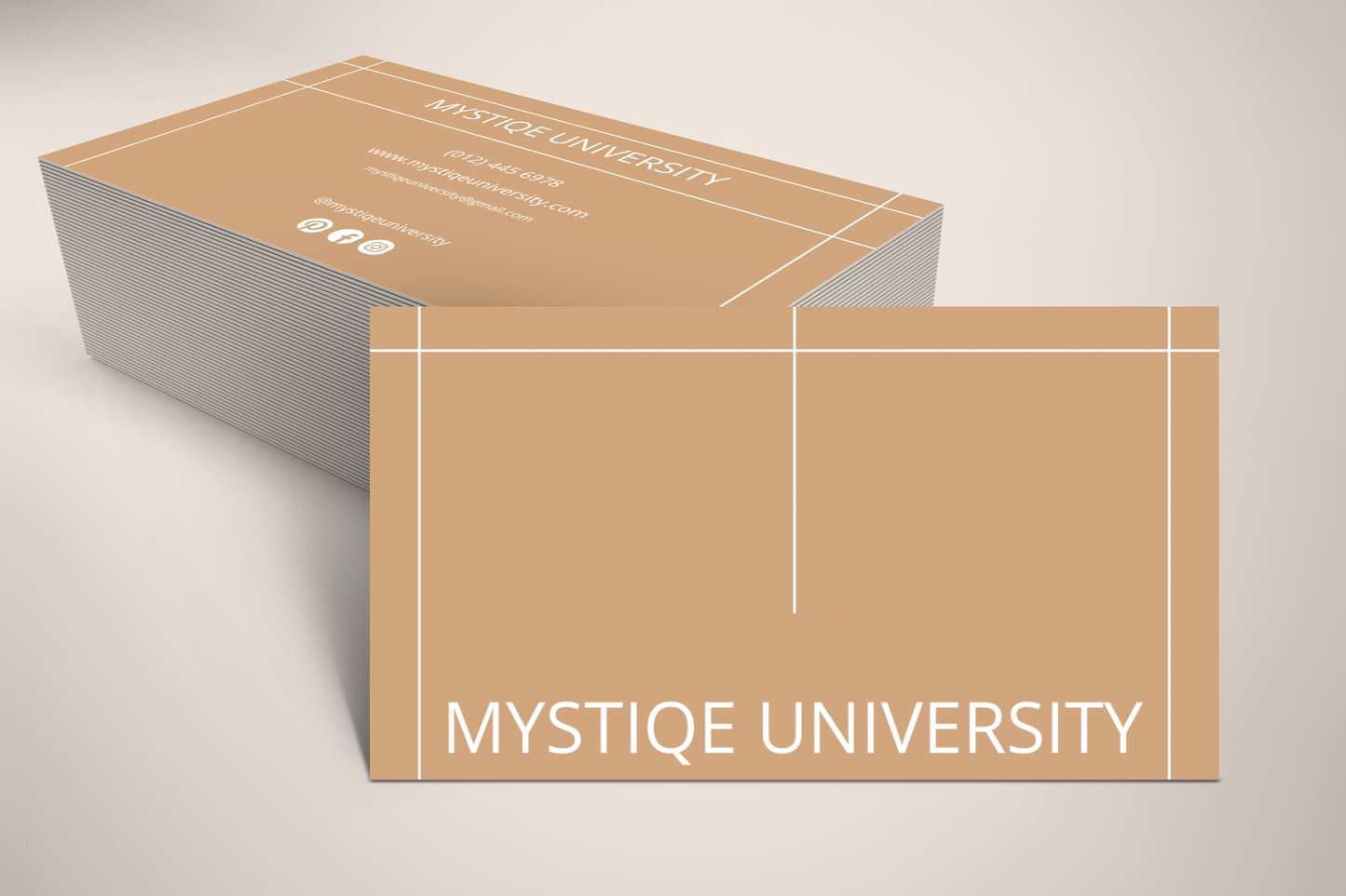 5 Elegant Editable Business Cards