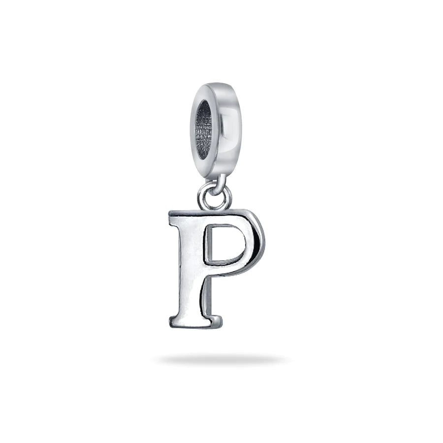 Letter Dangle Bead Charm