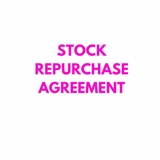 Stock Repurchase Agreement