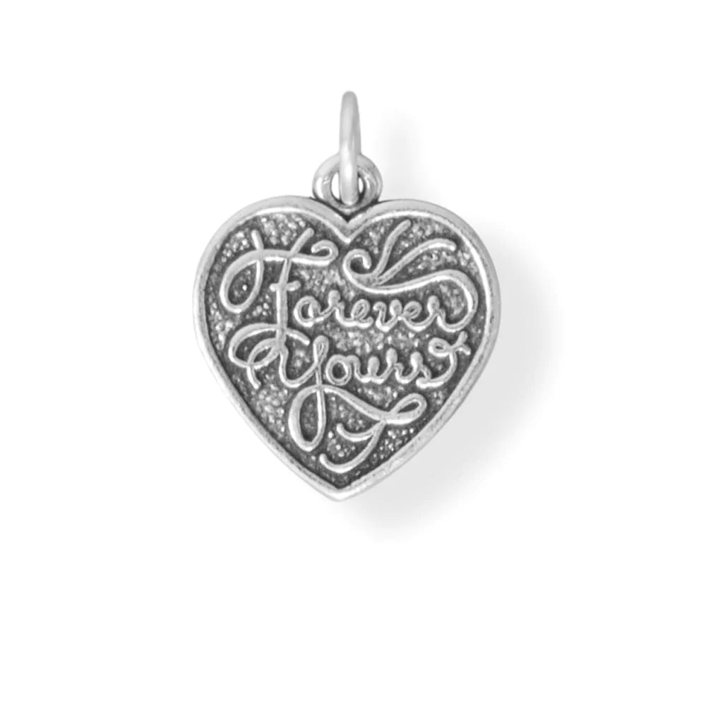 Large "Forever Mine/Forever Yours" Charm