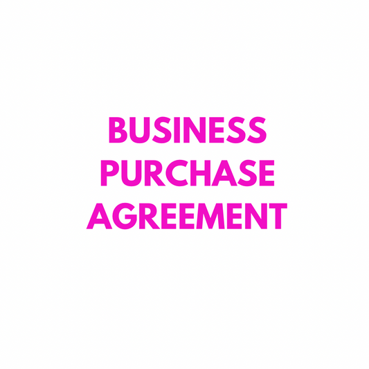 Business Purchase Agreement